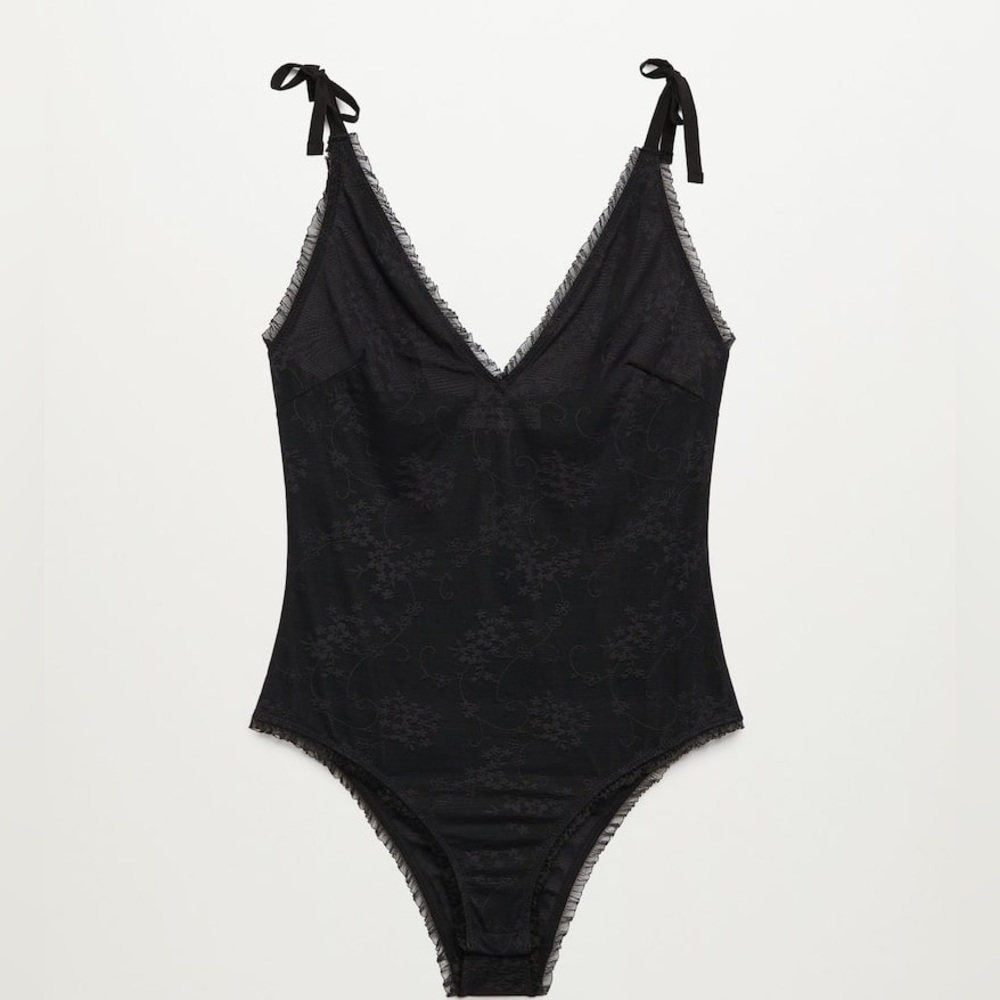 Mango Lace Bodysuit